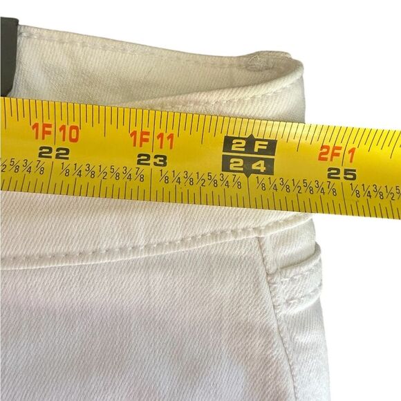 Torrid Jeans Women's Plus 28S Boyfriend Straight Leg White Vintage Stretch Denim - Picture 4 of 8